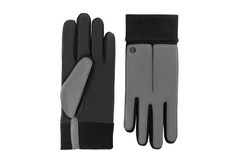 Roeckl Lederhandschuhe Kopenhagen Touch Handschuhe Roeckl Lederhandschuhe mit Strickbund von Roeckl