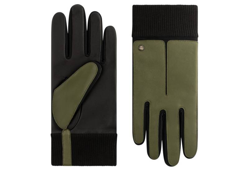 Roeckl Lederhandschuhe Kopenhagen Touch Handschuhe Roeckl Lederhandschuhe mit Strickbund von Roeckl