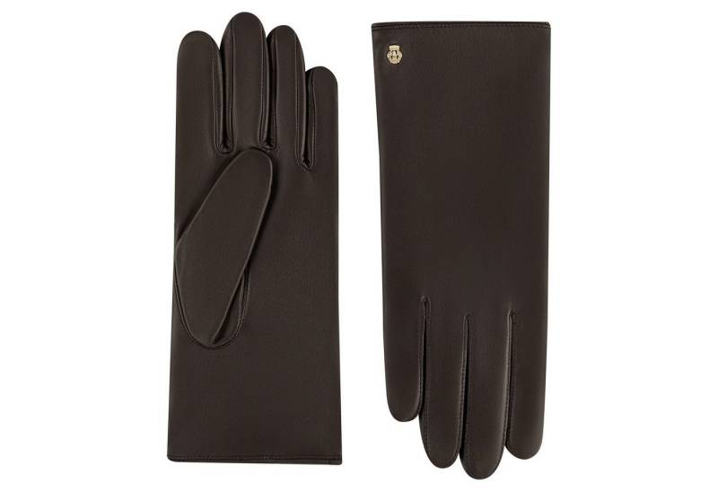 Roeckl Lederhandschuhe Leder-Handschuhe Futtermix aus Wolle und Kaschmir von Roeckl