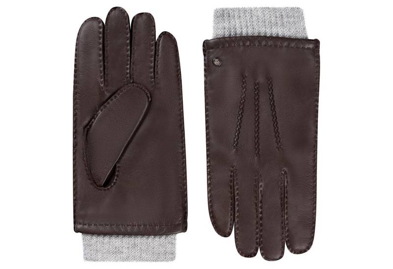 Roeckl Lederhandschuhe Metz Handschuhe Roeckl Fingerhandschuhe mit Strickbündchen von Roeckl