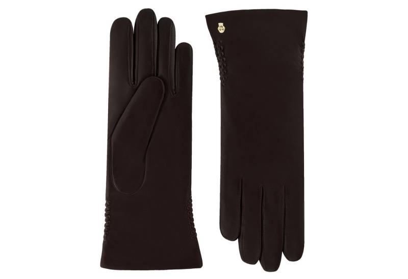 Roeckl Lederhandschuhe Regina Fingerhandschuhe mit Ziernaht von Roeckl