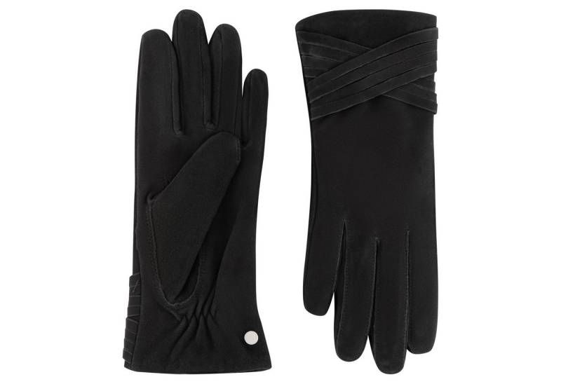 Roeckl Lederhandschuhe ROANNE Fingerhandschuhe mit Detail von Roeckl
