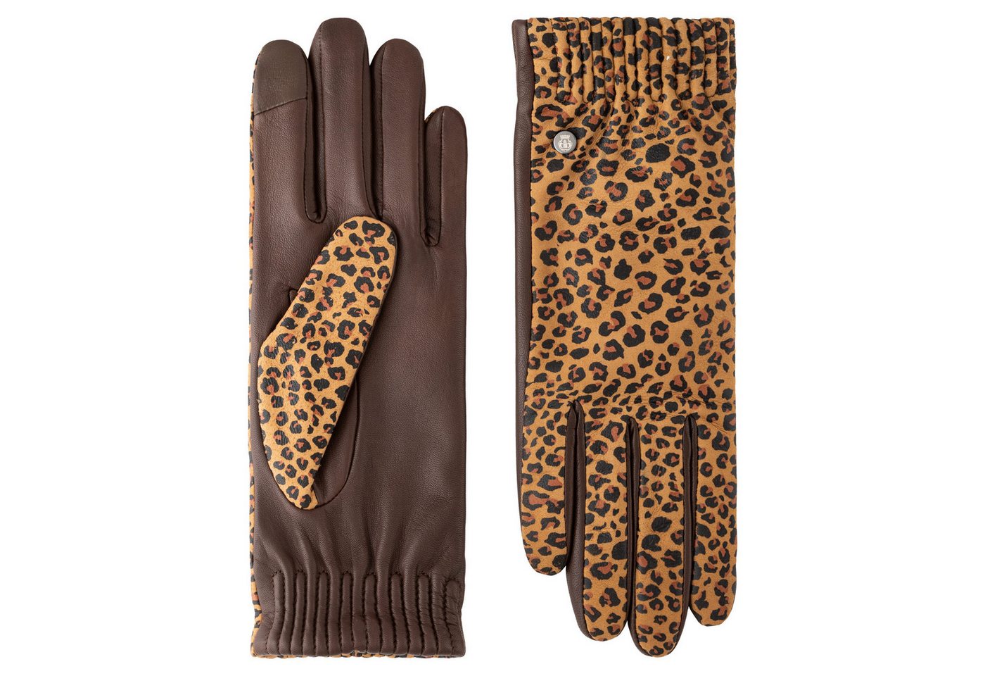 Roeckl Lederhandschuhe Serengeti Handschuhe mit Leoparden Print Roeckl Lederhandschuhe Serengeti Handschuhe mit Leoparden Print von Roeckl