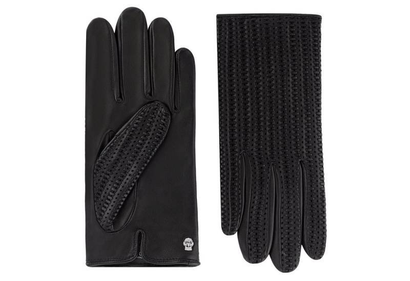 Roeckl Lederhandschuhe Treviso Ungefütterter Sommerhandschuh mit Lederbändern von Roeckl