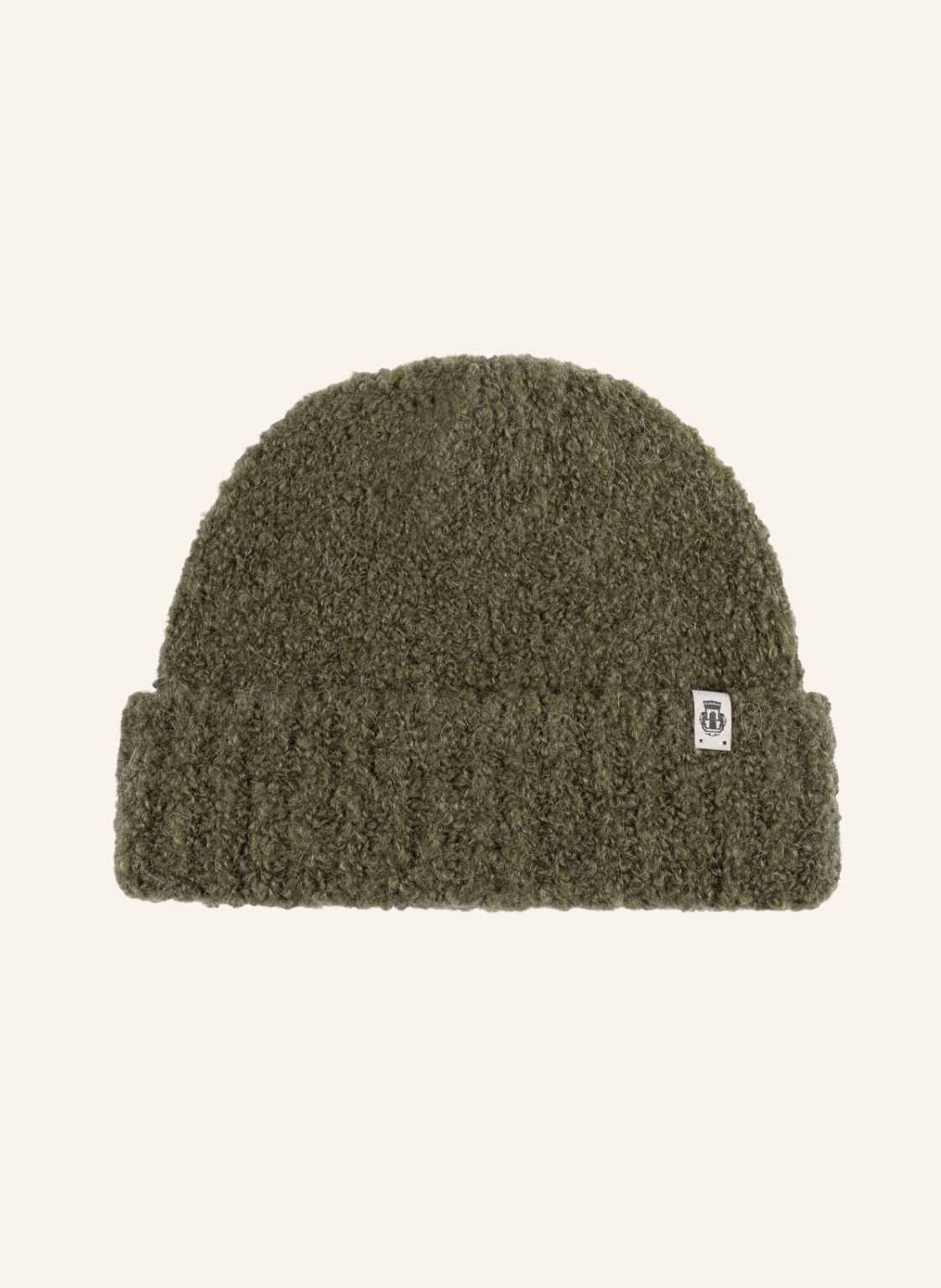 Roeckl Mütze Classic Bouclé gruen von Roeckl