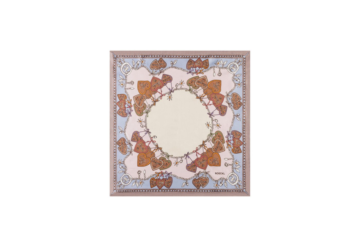 Roeckl Nickituch Anni, Seidentuch mit Bavaria Print von Roeckl