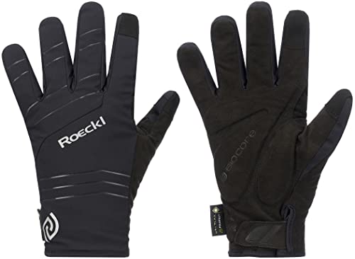 Roeckl Rosegg Winter Fahrrad Handschuhe lang GTX schwarz 2023: Größe: 6 von Roeckl