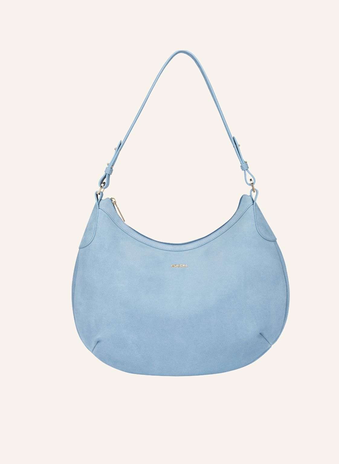 Roeckl Schultertasche Liberty Nubuk blau Roeckl Schultertasche Liberty Nubuk blau von Roeckl