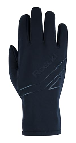 Roeckl Sports Outdoor Handschuh KOBUK, Windproof Unisex Fingerhandschuh, Schwarz 9 von Roeckl