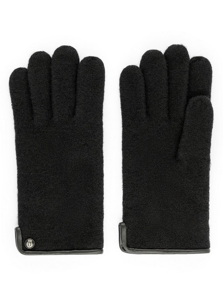 Roeckl Strickhandschuhe Klassische Walkhandschuhe Strickhandschuhe aus Wolle von Roeckl