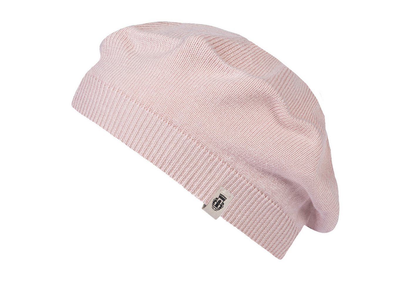 Roeckl Strickmütze Calais/Light Bamboo Baske Baskenmütze aus Baumwolle von Roeckl