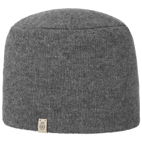 Roeckl Toque Strickmütze mit Kaschmir Mütze Damenmütze Wintermütze Wollmütze Skimütze Damen - Futter, Futter Winter Herbst-Winter - One Size grau von Roeckl
