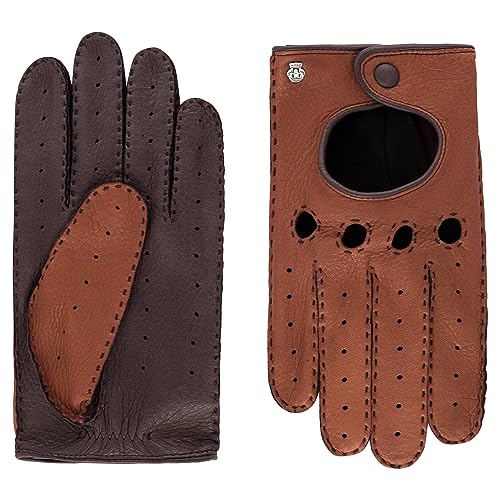 Roeckl Toronto Autofahrer Handschuhe, Saddle/Coffee, 9.5 von Roeckl