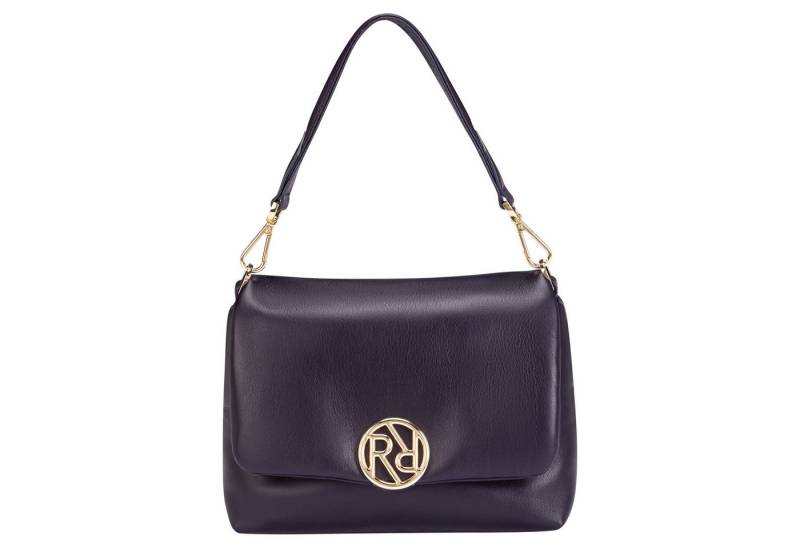 Roeckl Umhängetasche Soho mini soft, Umhängetasche aus Leder mit Logo Emblem von Roeckl