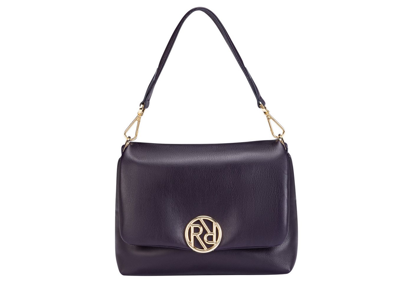 Roeckl Umhängetasche Soho mini soft, Umhängetasche aus Leder mit Logo Emblem von Roeckl