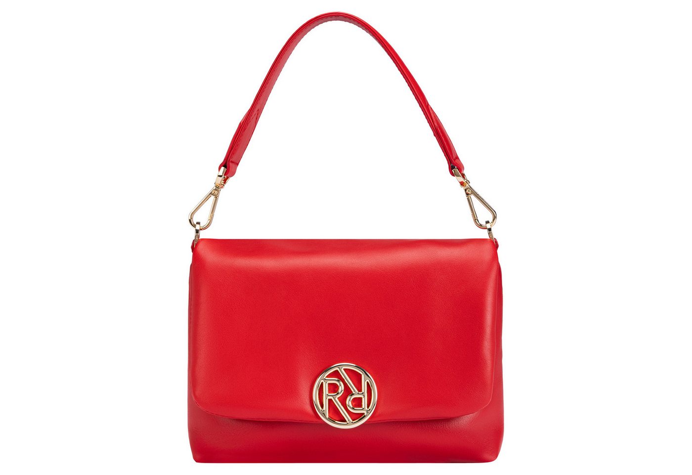 Roeckl Umhängetasche Soho mini soft, Umhängetasche aus Leder mit Logo Emblem von Roeckl