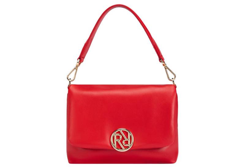 Roeckl Umhängetasche Soho mini soft, Umhängetasche aus Leder mit Logo Emblem von Roeckl