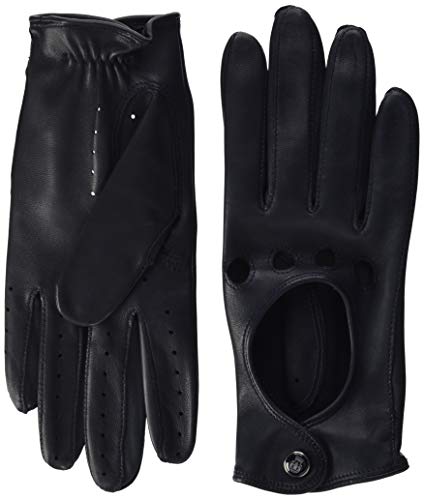 Roeckl Unisex Classic Driver Deer Hirsch-Nappaleder Handschuhe, Schwarz (Black 000), 6.5 von Roeckl