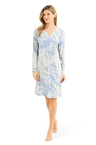 Rösch Nachthemd im Federdruck Art-Style Baumwolle/Modal 1243752 44, 16585 von Rösch