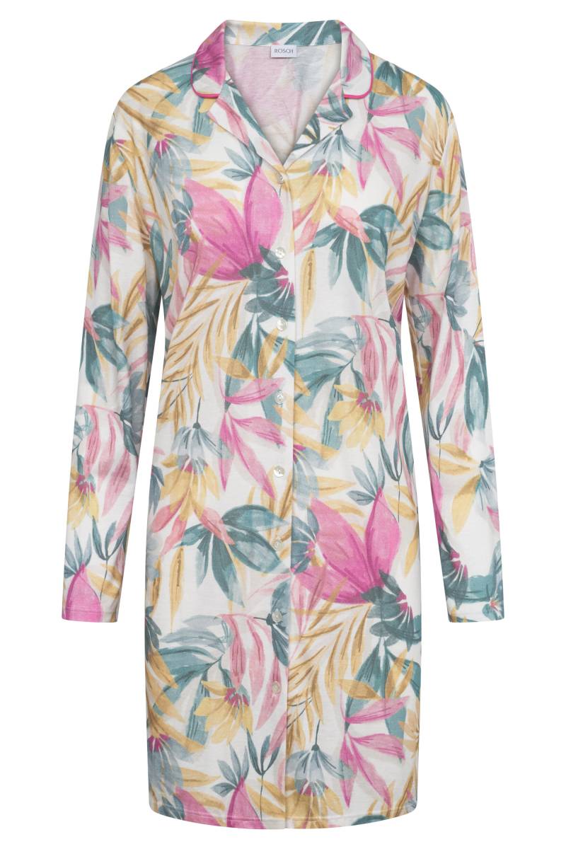 Rösch - Nightdress 1253551 multicolor leaves - Gr. - 42 von Rösch