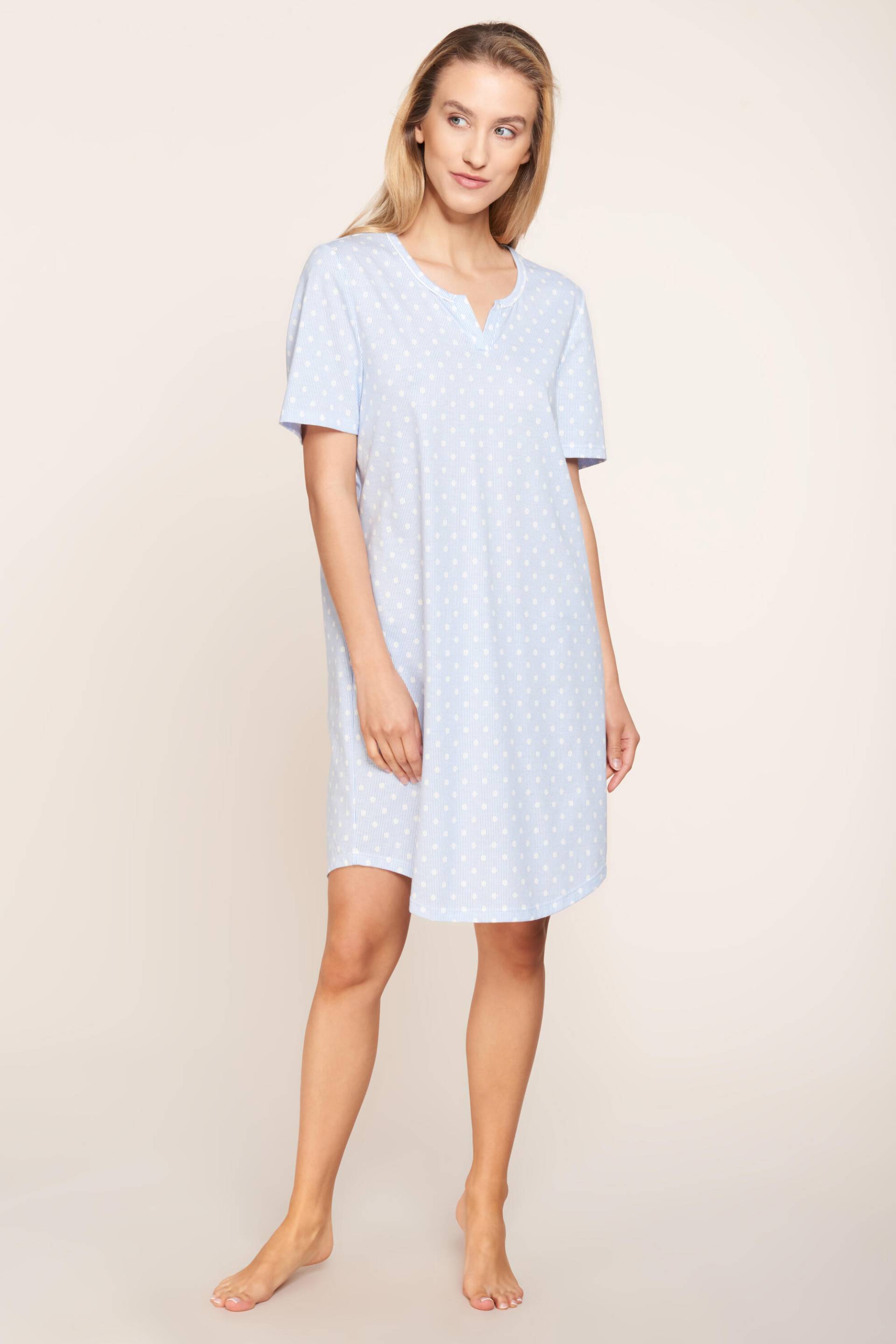 Rösch - Nightdress 1884145 skyblue - Gr. - 38 von Rösch