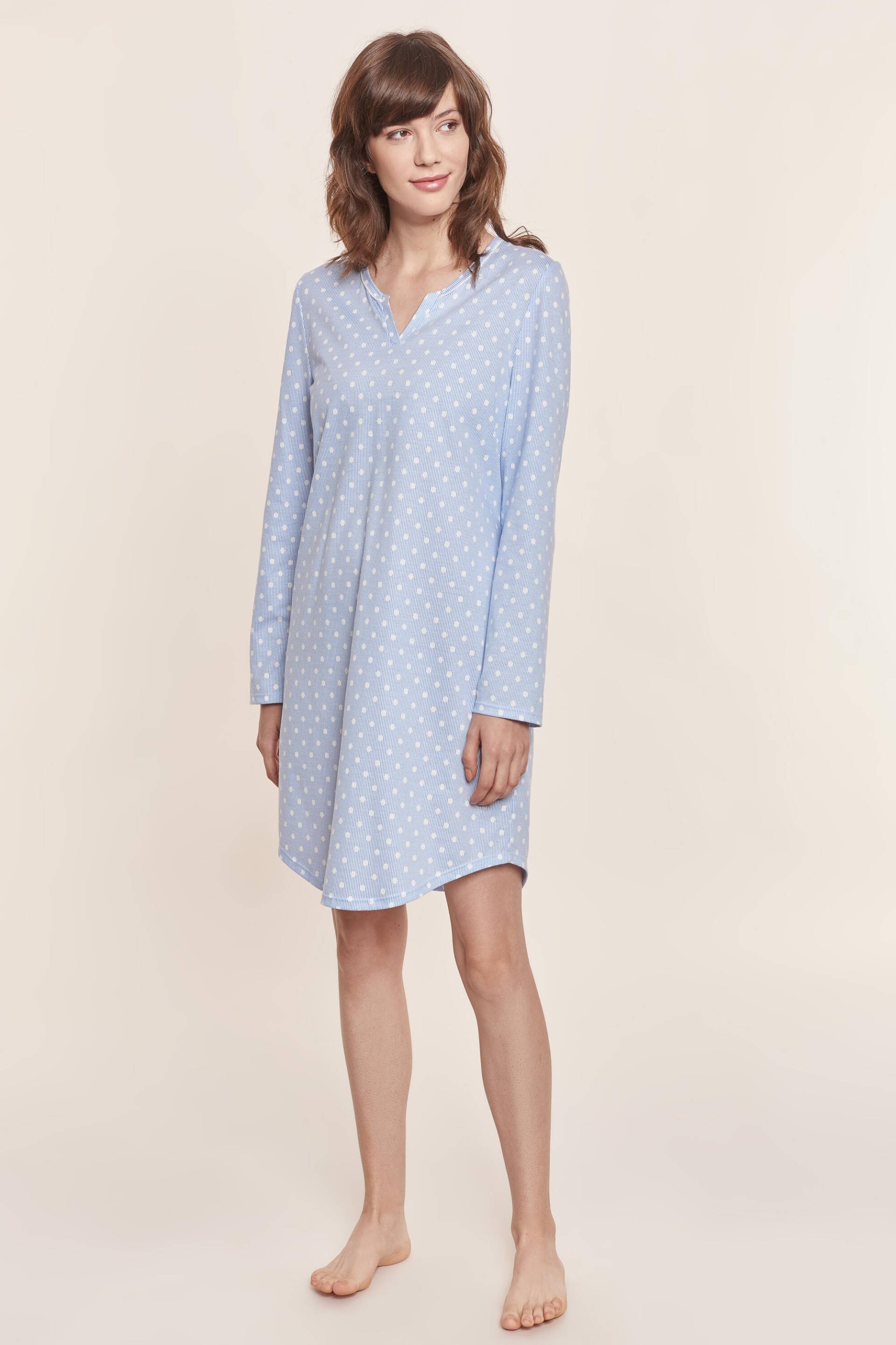 Rösch - Nightdress 1884147 skyblue - Gr. - 36 von Rösch