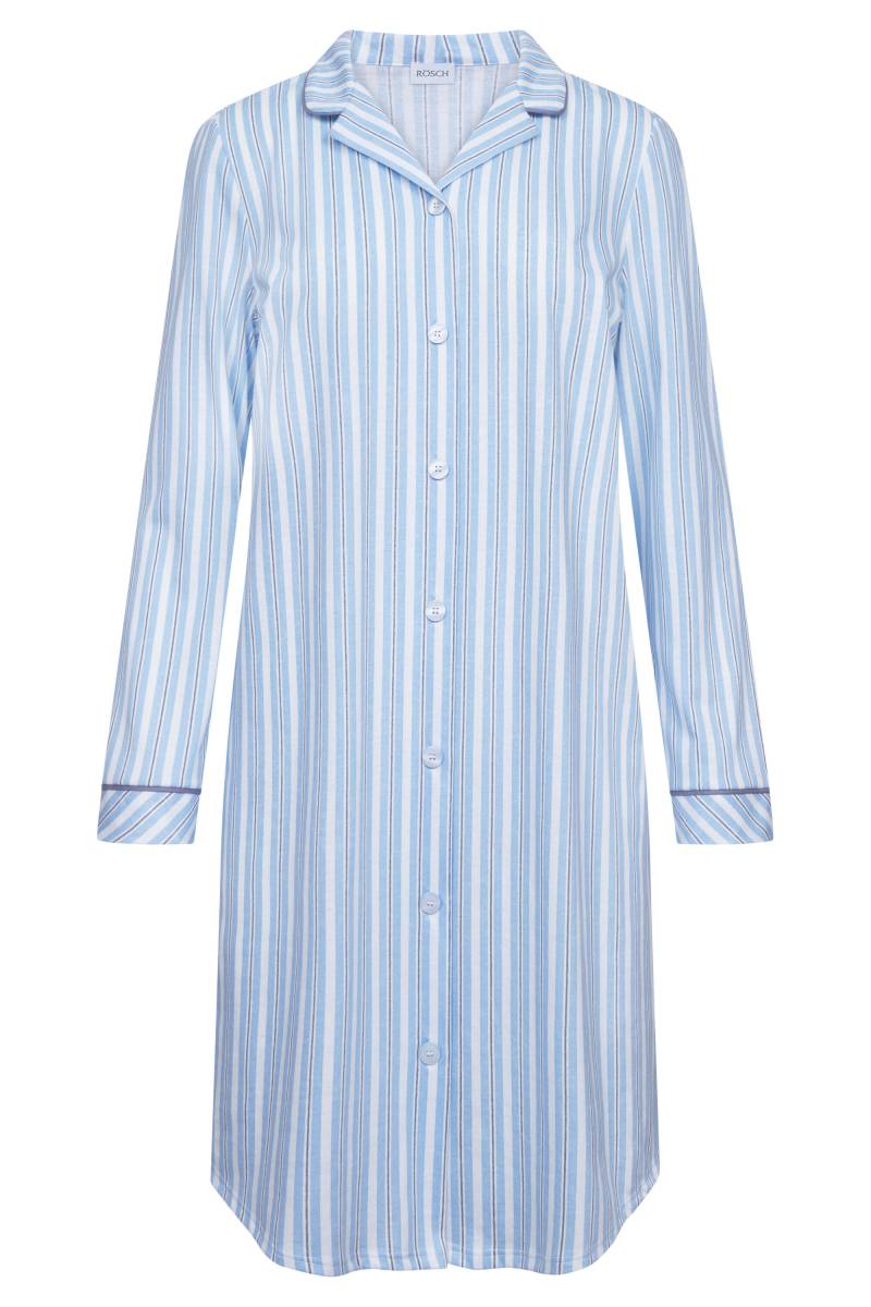 Rösch - Nightdress 1884813 denim stripes - Gr. - 46 von Rösch