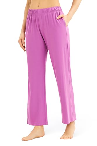 Rösch Pyjamahose im sportiven Stil in Violett Viskose/Elasthan 1243645 38, 11933 von Rösch