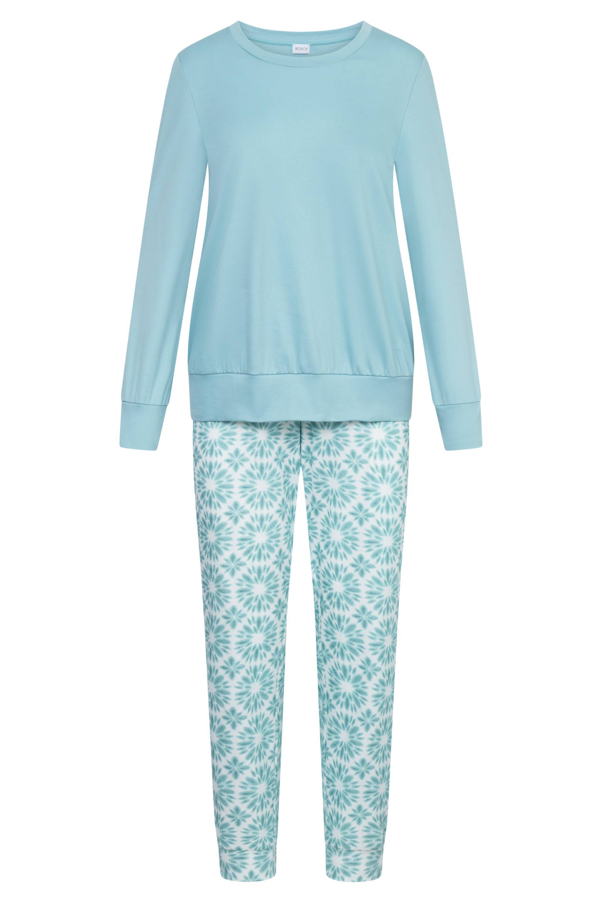 Rösch - Pyjamas 1253600 monoprint green - Gr. - 44 von Rösch