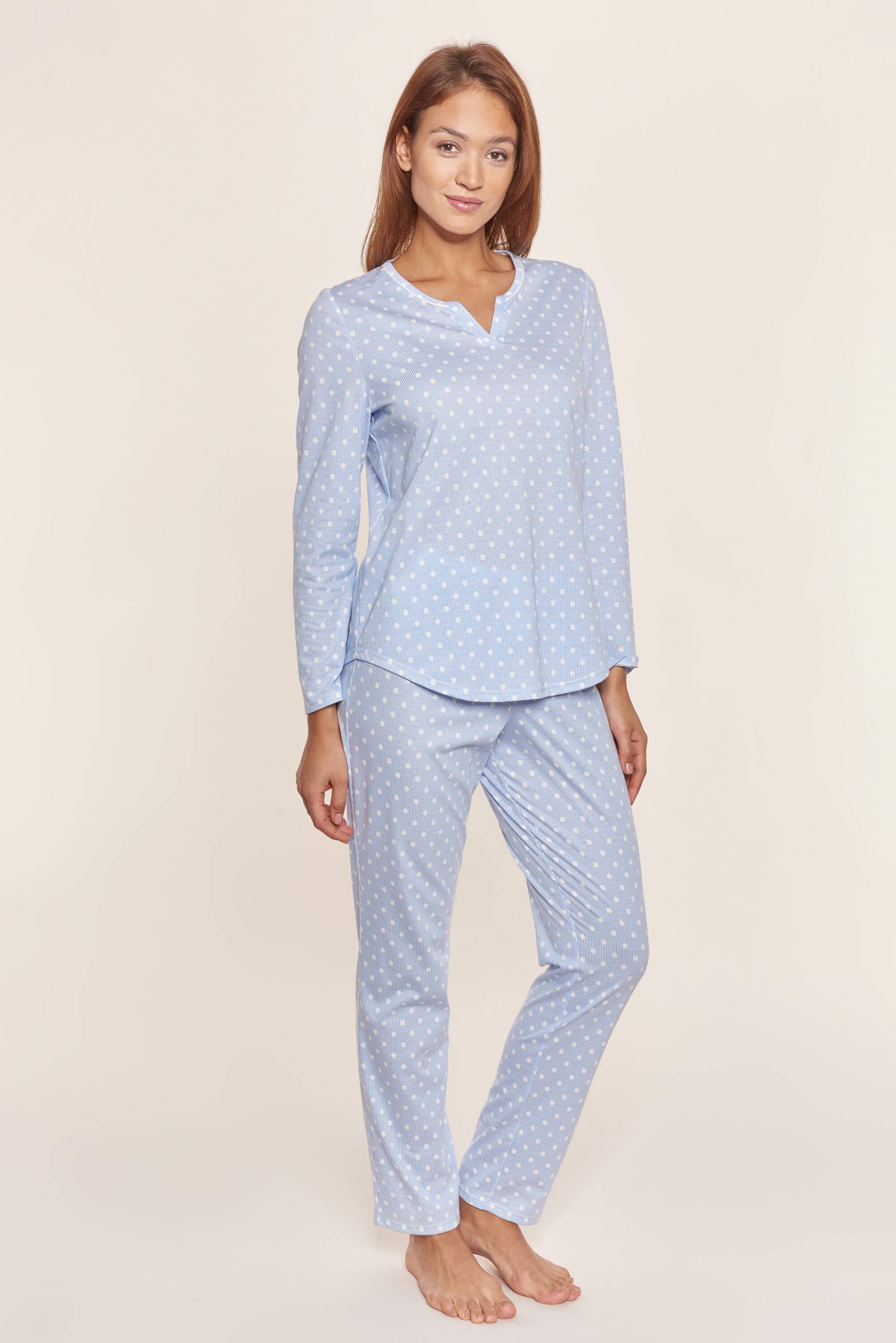 Rösch - Pyjamas 1884146 skyblue - Gr. - 46 von Rösch