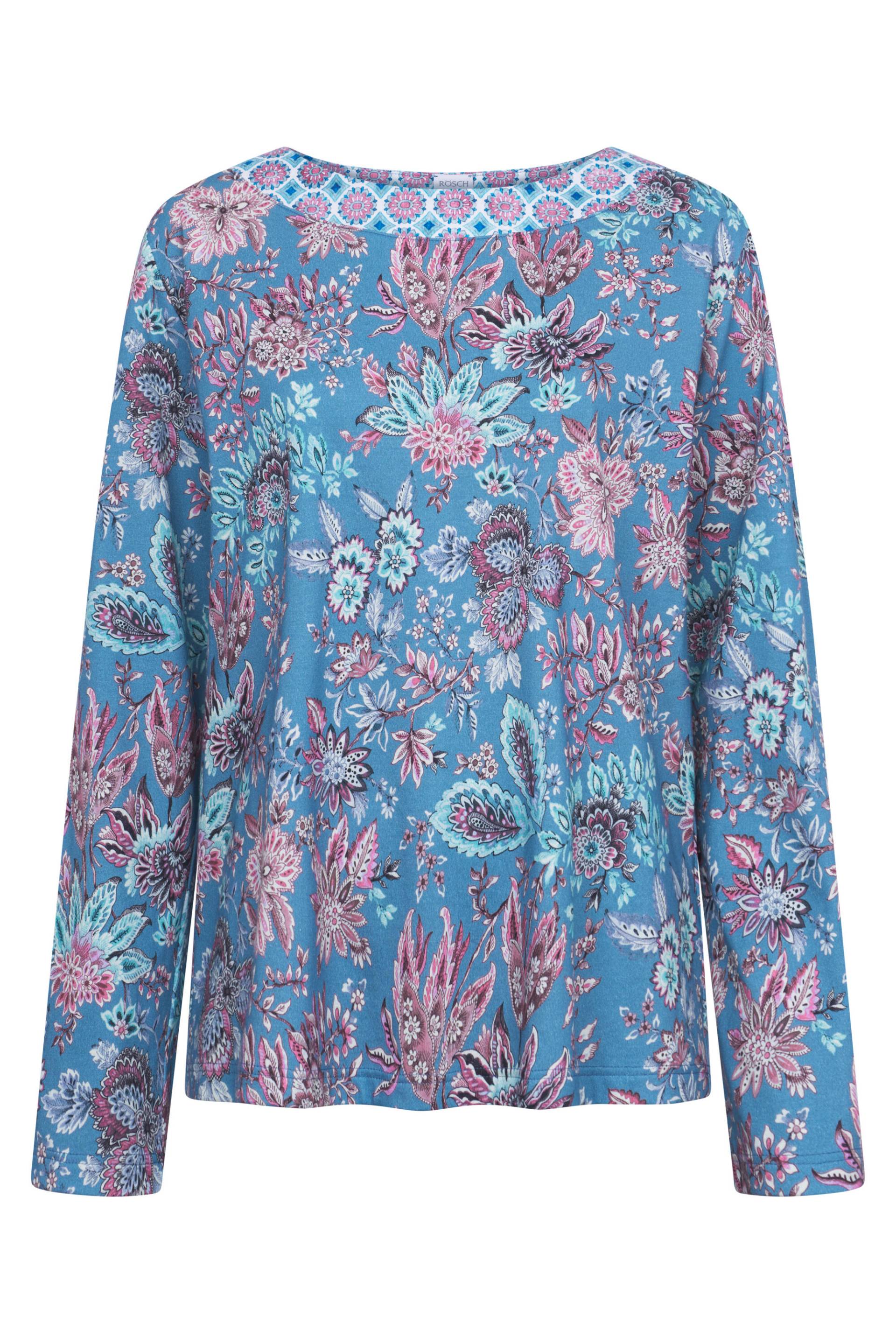 Rösch - Shirt 1253530 ornamental print - Gr. - 36 von Rösch