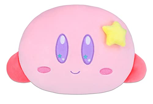Roffatide Anime Kirby 1 Pcs Auto Nackenkissen Plüsch Auto Kopf Nackenstütze Kissen für Stühle, Liegestühle, Fahrsitze von Roffatide