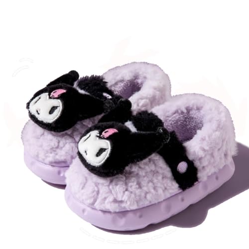 Roffatide Anime My Melody Rabbit Cinnamon Dog Kuromi Womens Fuzzy Memory Foam Slippers Cozy Plush Home Slippers Fluffy Furry House Shoes Indoor Outdoor Slide Slipper LilaB 32-33 Roffatide Anime My Melody Rabbit Cinnamon Dog Kuromi Womens Fuzzy Memory Foam Slippers Cozy Plush Home Slippers Fluffy Furry House Shoes Indoor Outdoor Slide Slipper LilaB 32-33 von Roffatide