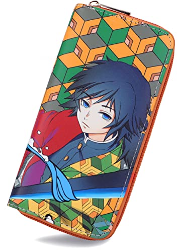Roffatide Anime Reißverschluss Brieftasche Faux Leder Lange Brieftasche für Frauen Männer Roffatide Anime Reißverschluss Brieftasche Faux Leder Lange Brieftasche für Frauen Männer von Roffatide
