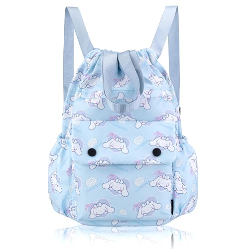 Roffatide Niedlich Cinnamonroll Drawstring-Rucksack All-Over-Druck Sport Turnbeutel für Frauen Drawstring Cinch Bags Große String Tasche Nylon Sackpack Roffatide Niedlich Cinnamonroll Drawstring-Rucksack All-Over-Druck Sport Turnbeutel für Frauen Drawstring Cinch Bags Große String Tasche Nylon Sackpack von Roffatide