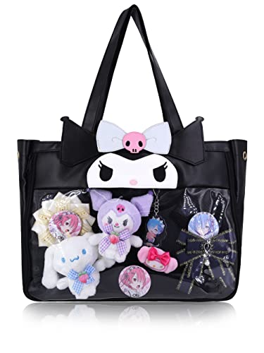 Roffatide Women Ita Bag Anime Tote Bag Cute Lolita Crossbody Shoulder Bag Backpack Purse Satchel Bag with Removable Insert von Roffatide