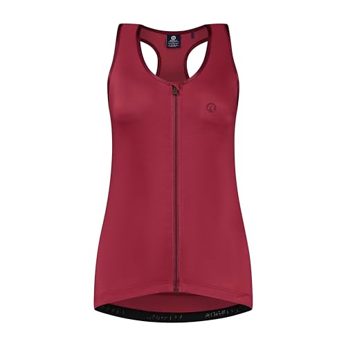 Rogelli Abbey Radtrikot Damen, Fahrradtrikot Kurzarm, Rennrad Trikot, Atmungsaktive, Radsport Shirt - Rosa, M von Rogelli