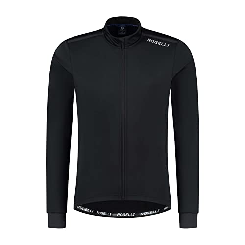 Rogelli Core Fahrradjacke Herren - Atmungsaktiv, Wasserabweisend und Winddicht - Radjacke - Schwarz - M von Rogelli