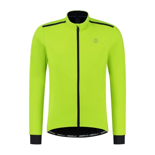 Rogelli Core Fahrradjacke Herren - Rennradjacke - Fluor - Größe 5XL von Rogelli