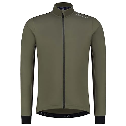 Rogelli Core Radtrikot Herren - Fahrradtrikot Langarm - Grün - Größe S von Rogelli