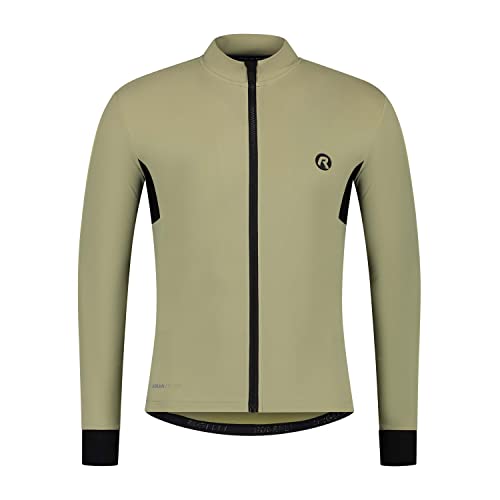 Rogelli Distance Radtrikot Herren - Fahrradtrikot Langarm - Sand - Größe L von Rogelli