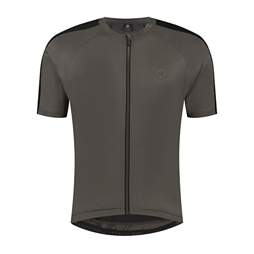 Rogelli Explore Radtrikot Herren - Fahrradtrikot Kurzarm - Taupe - Größe L von Rogelli