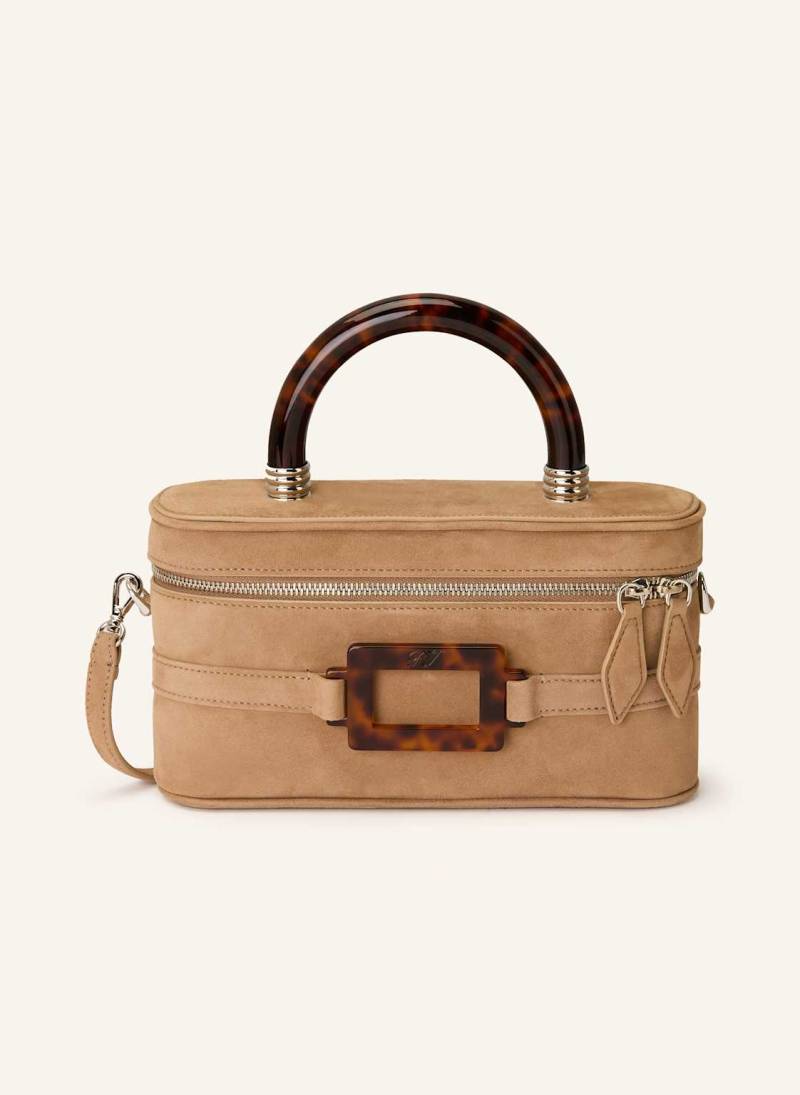 Roger Vivier Handtasche Belle Vivier Vanity Mini braun von Roger Vivier