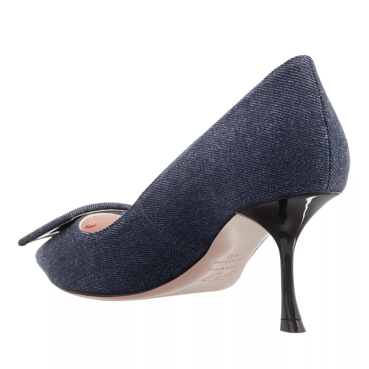 Roger Vivier Pumps & High Heels - Casual Style Plain Pin Heels Party Style - Gr. 40 (EU) - in Blau - für Damen von Roger Vivier