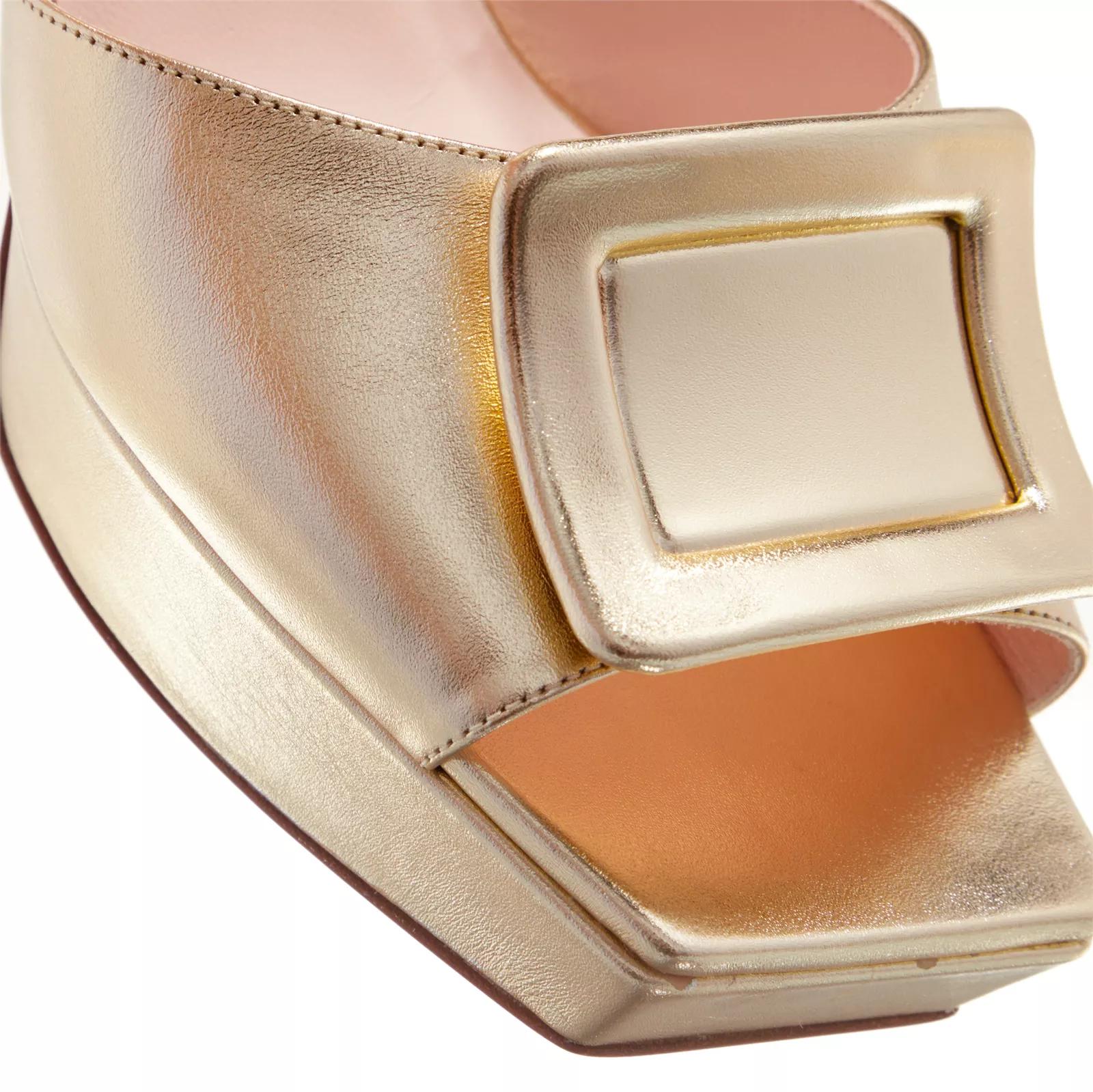 Roger Vivier Sandalen & Sandaletten - Covered Buckle Platform Sandals - für Damen von Roger Vivier