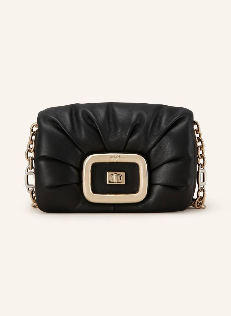 Roger Vivier Umhängetasche Viv' Mini schwarz von Roger Vivier
