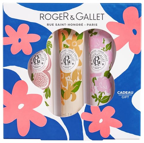 Roger & Gallet Fleur De Figuier Set Trio Handcremes, 90 ml von ROGER & GALLET