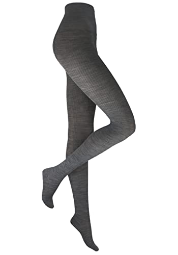 Rogo Strümpfe Damen Wollstrumpfhose mittelgrau 36/38 von Rogo Strümpfe