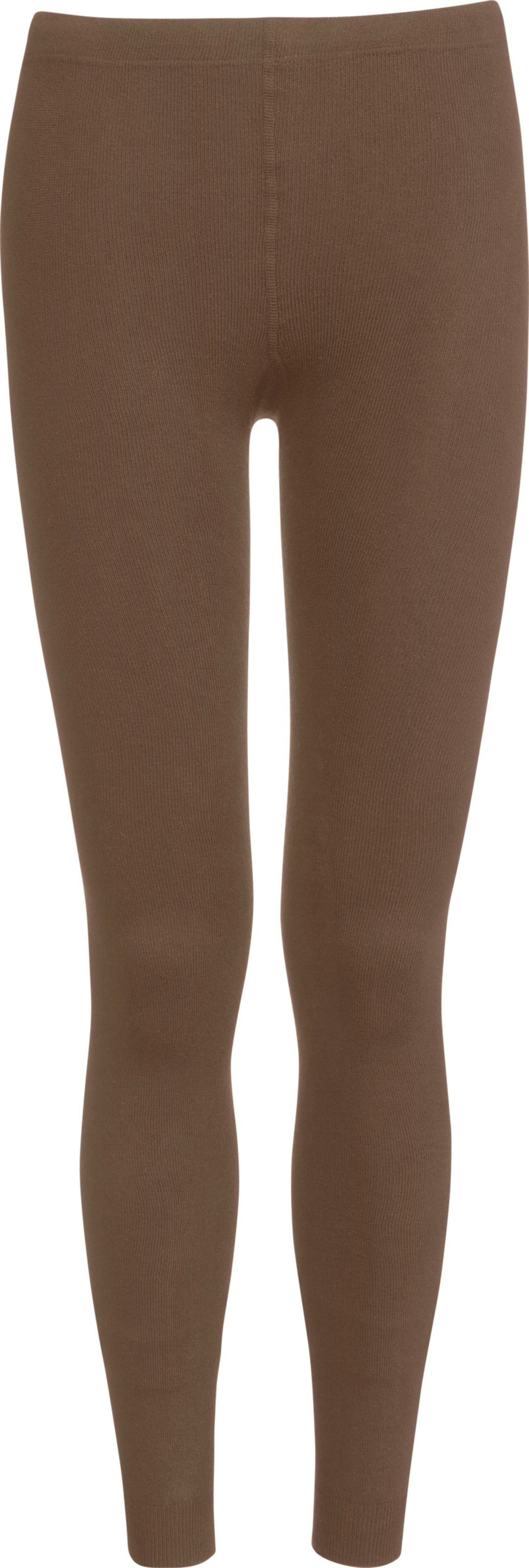 Sieh an! Damen Thermo-Leggings braun von Rogo