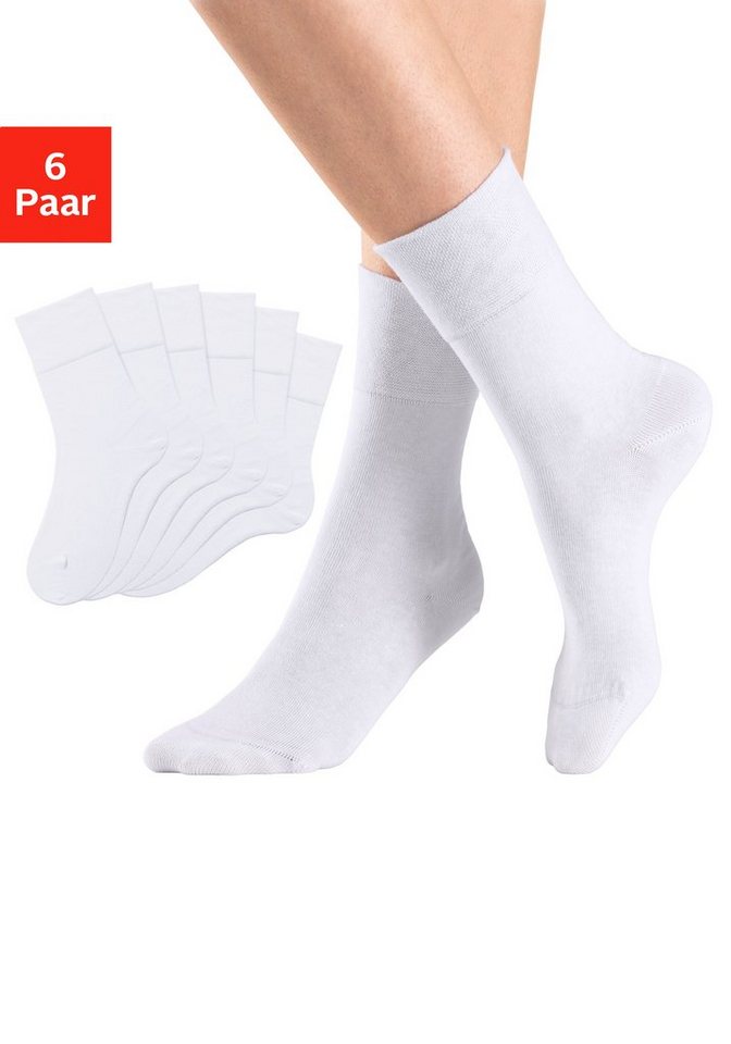 H.I.S Socken (Set, 6-Paar) mit Komfortbund auch für Diabetiker geeignet von H.I.S